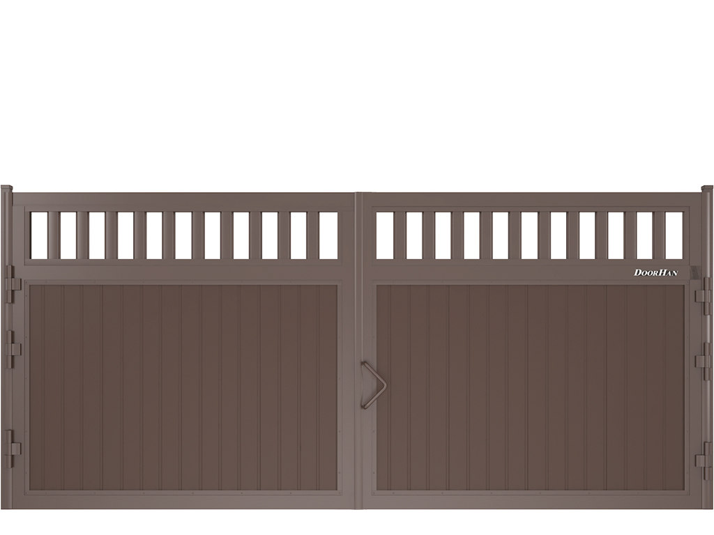 Щит решетчаный с вертикальным расположением сэндвич-панелей